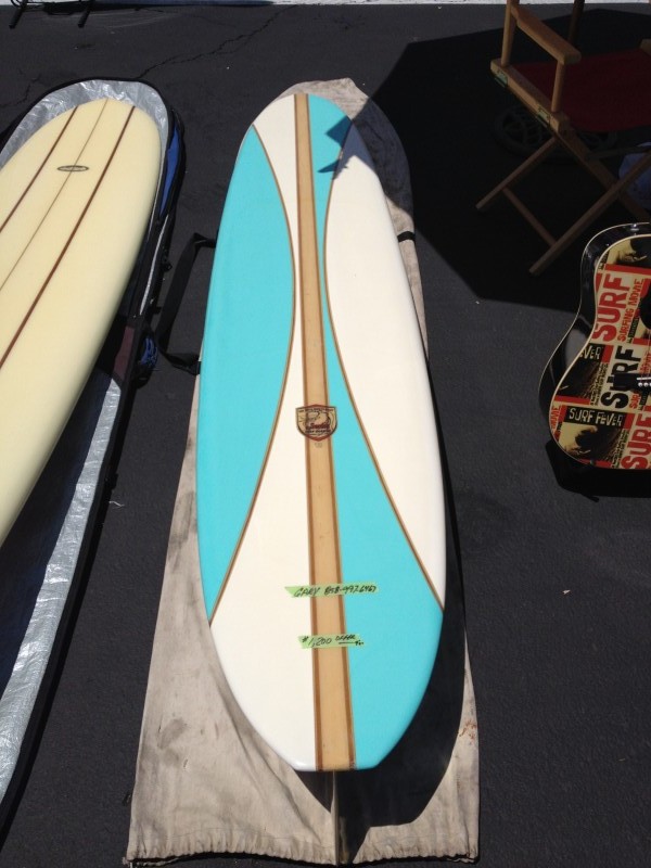 The last of my Boardroom pics. Dude named Steve (I think) had an insane collection of old WAVEset, Hobie dogbone, etc. fins!!!