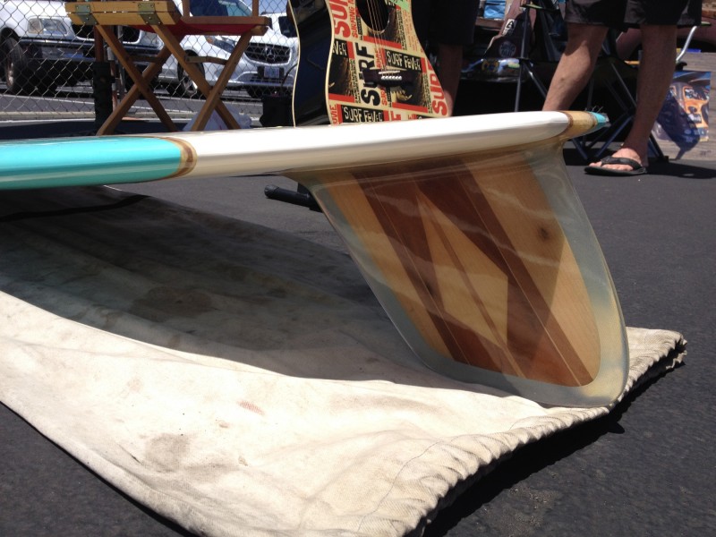 The last of my Boardroom pics. Dude named Steve (I think) had an insane collection of old WAVEset, Hobie dogbone, etc. fins!!!