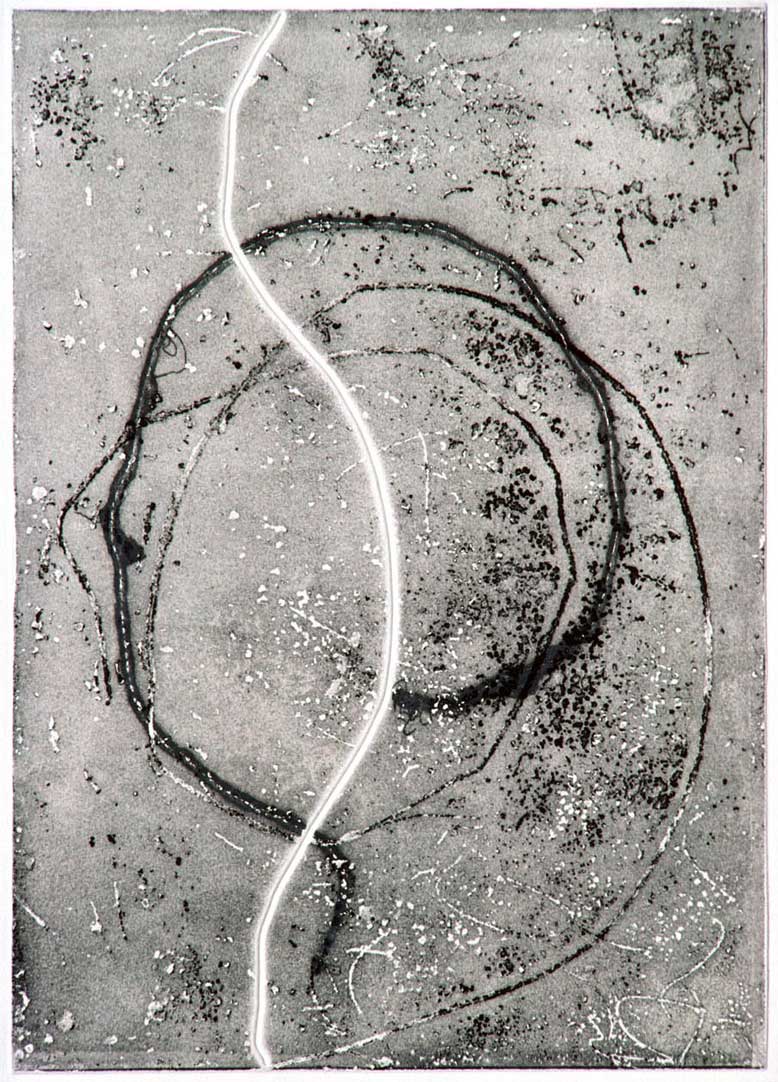 Monotype Print by Francois Fiedler