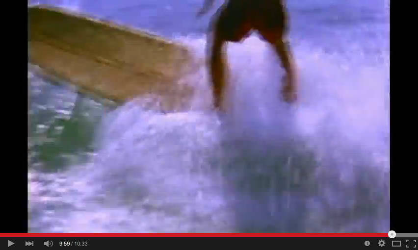 Bob McTavish's vee bottom longboard